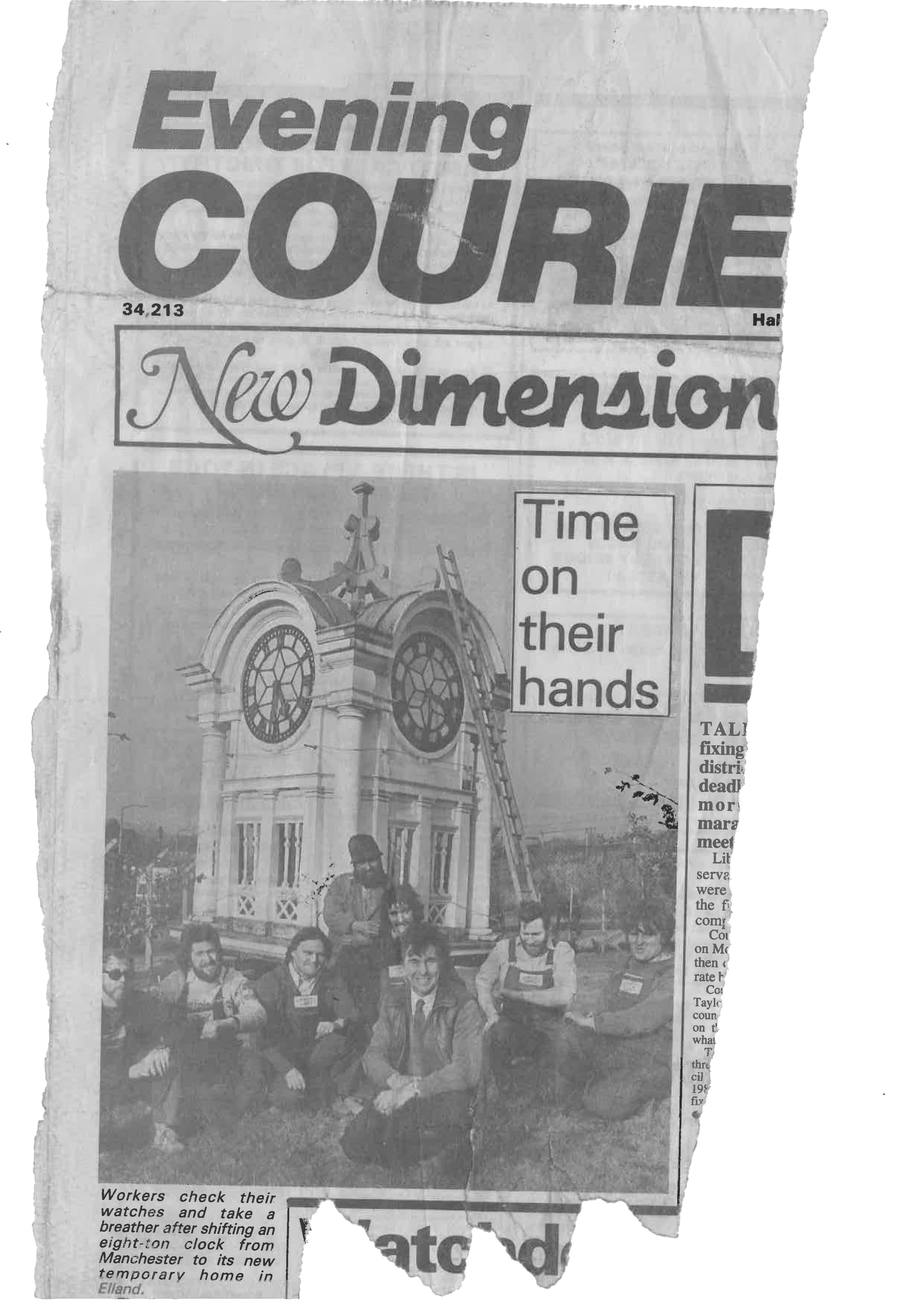 1987 Halifax Courier Article
