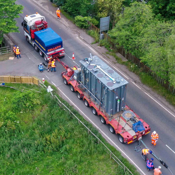 Glassford Bridge Challenge for 80 Tonne Transformer