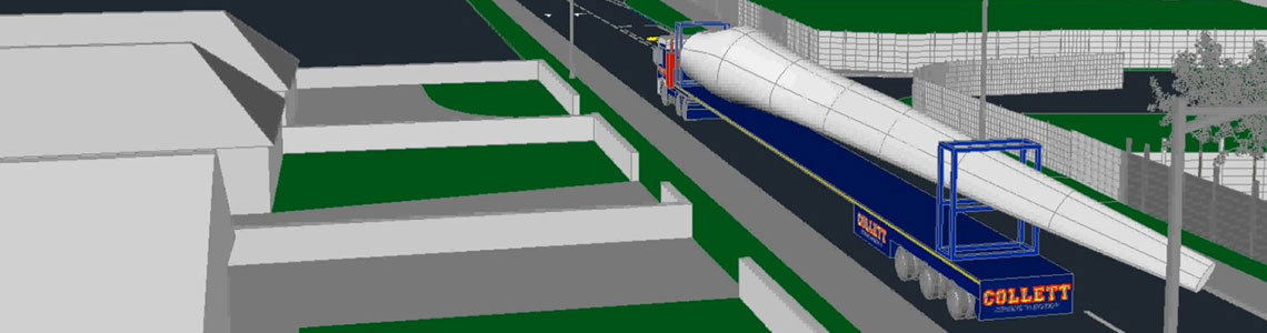 Collett Transport Consulting Introduce 3D Swept Path Analysis