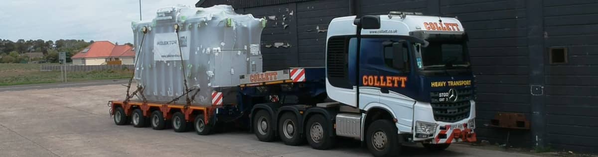Delivering a 68Te transformer from Slovenia to Tilbury Substation