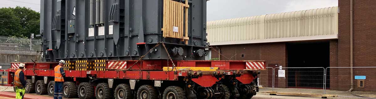 Collett Girder Bridge Delivers Transformers to Sellindge Substation