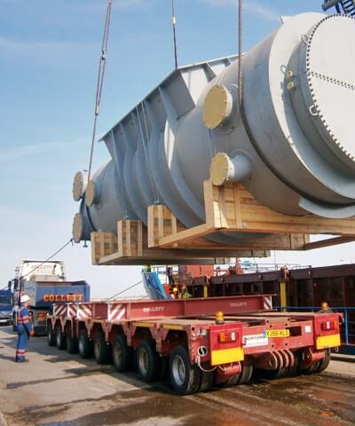 Collett Engineering Heavy Lift Abnormal Load Crane Hire